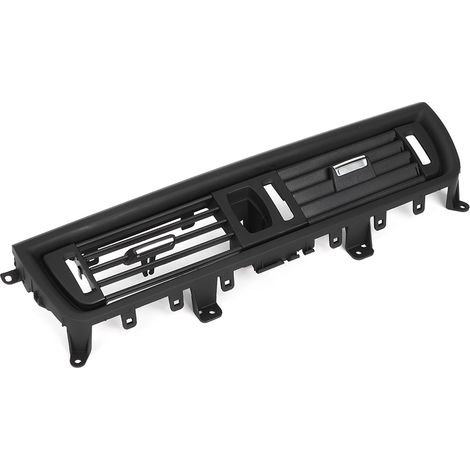 Grille centrale de ventilation tableau de bord pour BMW Série 5 F10 F18, panneau sortie d'air climatisé, pièce 6229166884, remplacement OEM, plastique noir, kit de montage (1/3)
