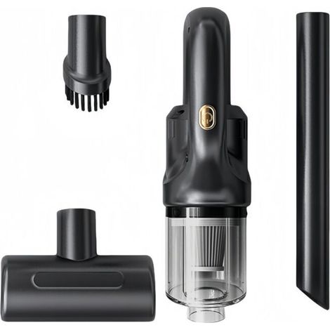 Aspirateur sans fil 120W avec 50000 Pa de succion, pour maison et voiture