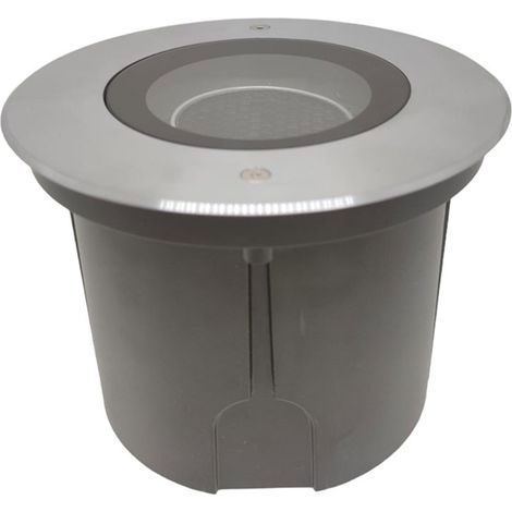 Spot encastrable extérieur sol rond orientable – 3 LEDs Osram® – IP65 – 4000K blanc neutre – 9W – Inox 316 – 60° angle d'éclairage – Lumihome (1/7)