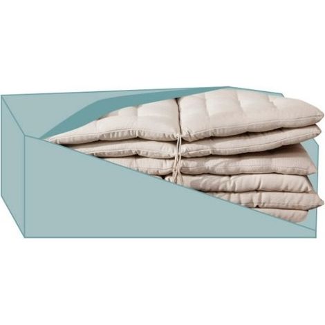 Sacca Protettiva con Cerniera per Cuscini - Dimensioni 135x70x70h cm