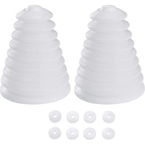 Couvercle Anti Poussière pour Outil électrique 2 PCS Drill Dust Collector Rubber Dust Cover Forage Collecteur de Poussière Accessoire pour Antipoussière Perceuse Electric Drill Power Tool 8Accessorie (1/5)