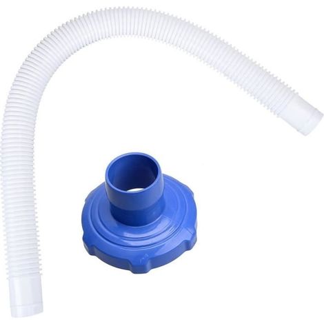 Kit Tuyau et Adaptateur 2 pièces pour Intex Piscine Skimmer de Surface 10531 11238(1712) (1/4)