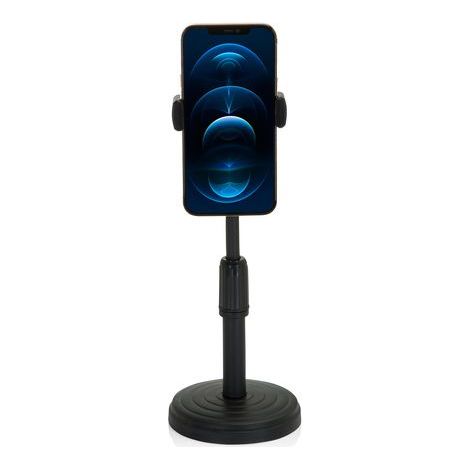 Support pour téléphone portable FLEXMOBI II Plastique noir hjh OFFICE (1/2)