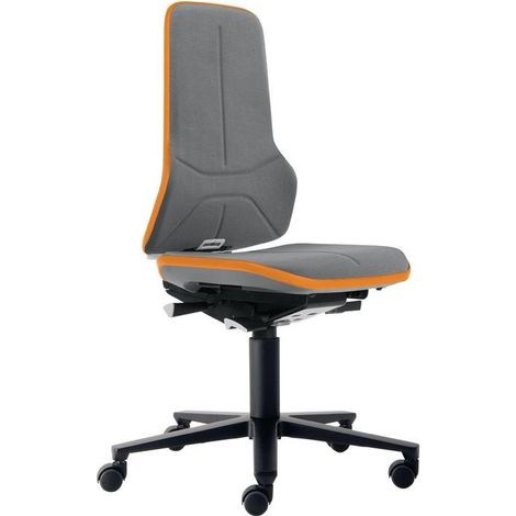 BIMOS Arbeitsdrehstuhl Neon Rollen - (1/4)