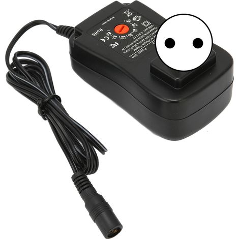 Adaptateur secteur universel multifonctionnel 30 W avec port USB et tension réglable (prise 100-240 V). (1/5)
