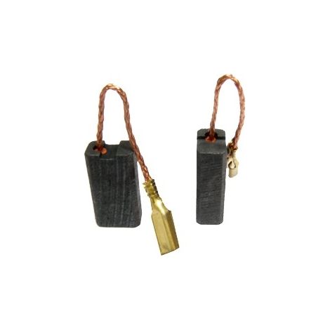 Jeu De 2 Charbons Adaptable Pour Kress. Dimensions: 5 X 8 X 14.5mm.