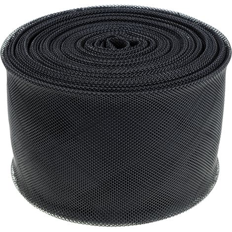 Baumschutzhülle 17g/m² Länge 50m Schutznetz schwarz Masche 3mm Ø 150mm (1/4)