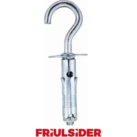FRIULSIDER TAM M4 DIAMETRO 8X40 TASSELLO METALLICO OCCHIO APERTO ZINCATO 10 PZ (1/3)