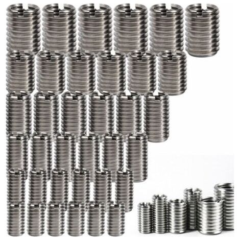 36 Pcs Threaded Insert Adapters M10 to M8 M8 to M6 M6 to M4, Insert Repair Kit Reducer Adapter for Hex Nuts (M4-M6/M6-M8/M8-M10 36PCS) (1/5)