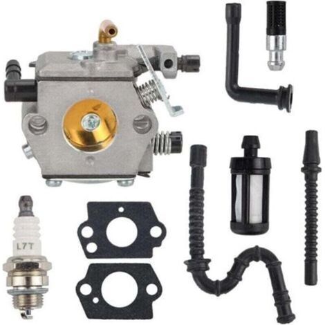 Carburateur Compatible avec Stihl 024 026 , XU,MS260 240 024AV 024S Walbro WT-194 Carb HU HS -136A - (1/4)
