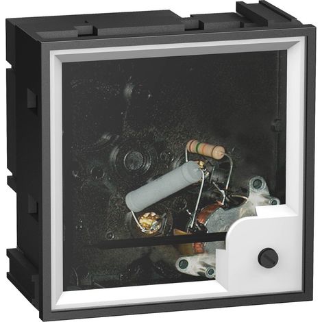 Schneider 16004 PowerLogic - Ampèremètre analogique - 72x72mm - départ std - Cadrans non fournis (1/2)