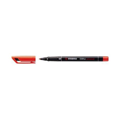 Folienstift ® OHPen universal 1mm rot nicht dokumentenecht