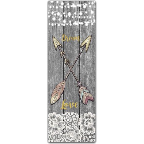 Cadre en toile Flèches Dream Love 30 x 90 cm