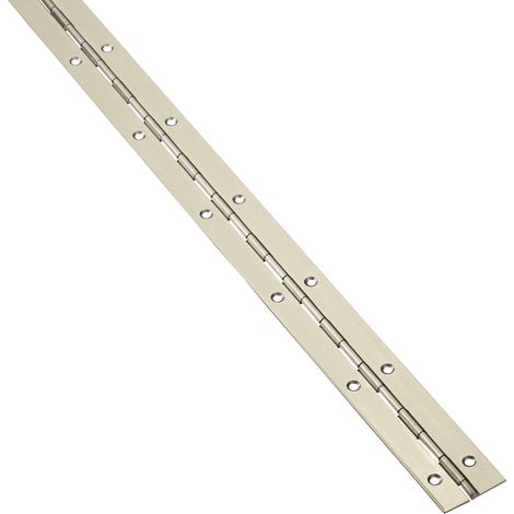 Stangenscharnier 1000 x 32 x 1,0 mm Edelstahloptik Klavierband Bandscharnier Türband von SOTECH