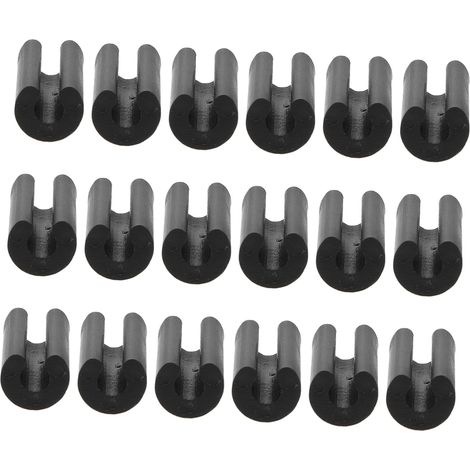100 protections antidérapantes pour pieds en fil de fer et plastique (1/5)