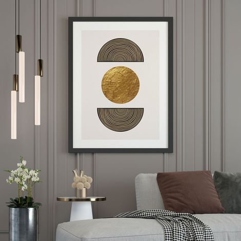 Affiche / Poster - Boho - 21x29,7 cm - Bordure noire (1/5)