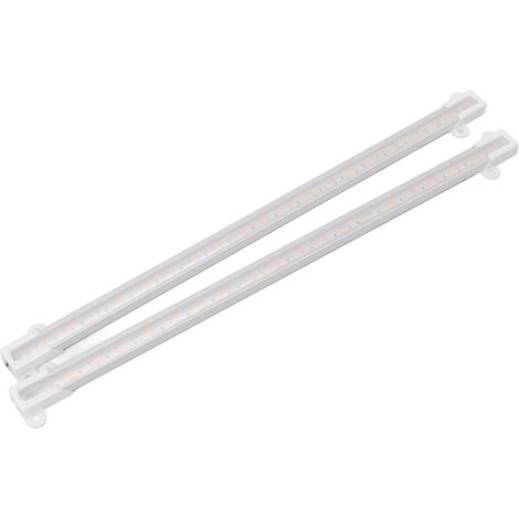 Bande LED solaire de croissance pour plantes aromatiques et horticoles, idéale pour balcon, serre, herbes aromatiques, légumes et fleurs (20 W). (1/5)