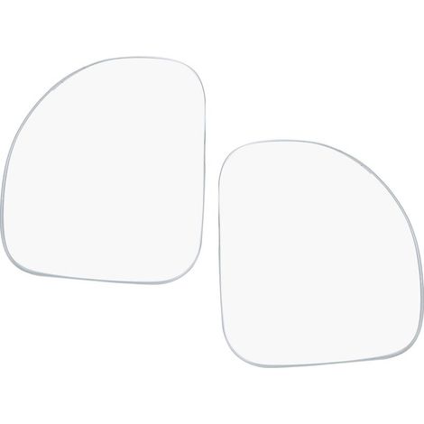 Miroir d'angle mort en forme d'éventail, angle mort réglable à 360 degrés en verre HD pour voitures, camions, SUV, camping-cars (1/5)