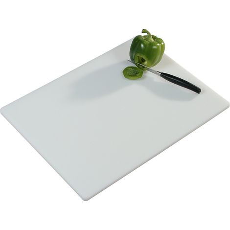 Kesper - Tagliere in materiale plastico, colore: Bianco