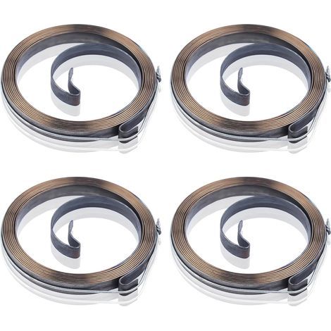 Juego de 4 resortes de retorno del motor de arranque – compatible con Honda GX160 GX200 GX120 168F 170F – número de pieza 28442-ZH8-003 (1/5)