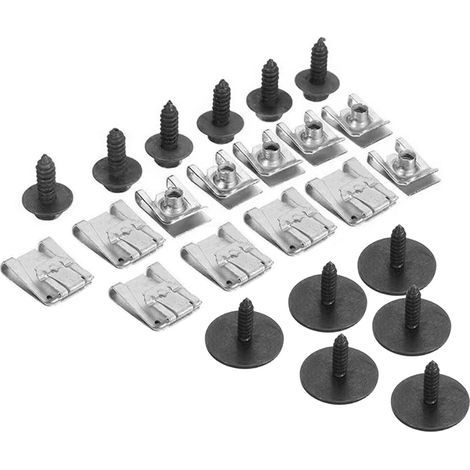 Kit de vis pour protection du moteur et du dessous de caisse - Accessoires de protection du moteur - Pour Mercedes Classe C W204 W203 S204 S203 Classe E W211 S211 CLS C219 (1/5)