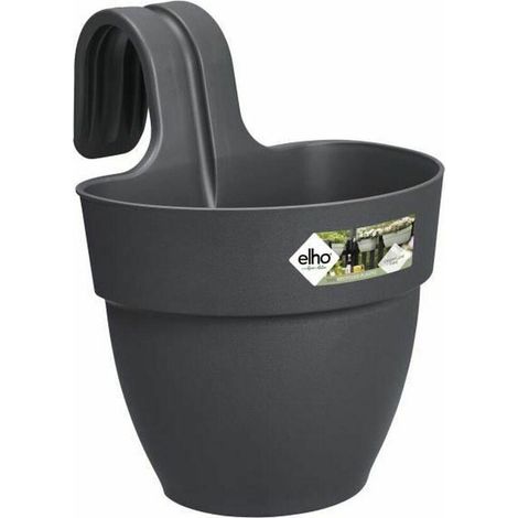 Elho Vibia Campana Easy Hanger Balkonblumentopf anthrazit 2,8L