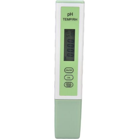 Tester di pH Bluetooth multifunzionale per acquari - Rilevatore preciso di temperatura e umidità - Modello BLE-PH01 - Batterie e kit di test in polvere non inclusi - Confezione in OPP disponibile su r