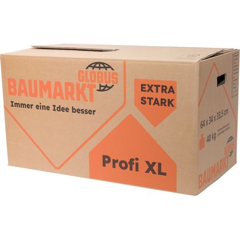 Globus Umzugskarton Profi XL Innenmaß 64 x 34 x 33,5 cm Umzugskarton (1/3)