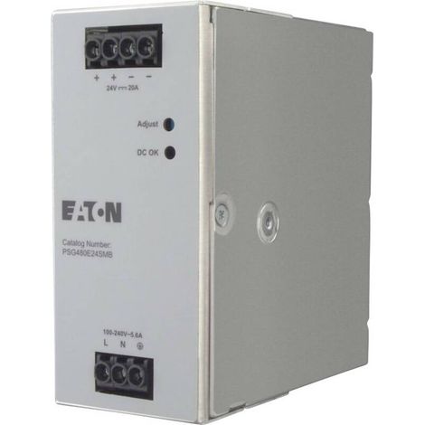 [NEUWERTIG] B-Ware Eaton Stromversorgung Netzteil einphasig EP401396 PSG480E24SMB 24 V 20 A 516 W (1/2)