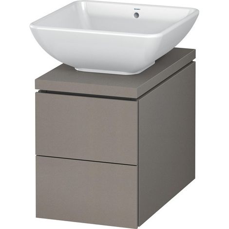 Mobile lavabo L-CUBE 320x547x400mm terra