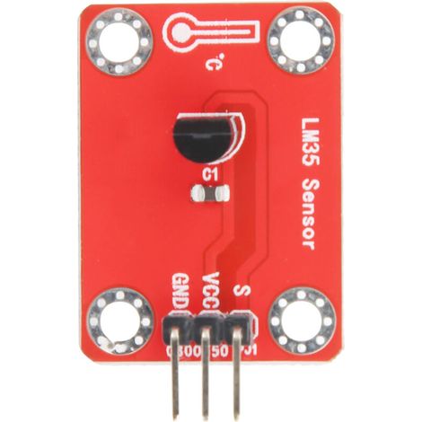 Module de capteur de température LM35 DIY compatible pour Microbit 3,3 V - 5VDC (1/5)