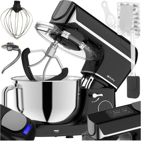 Robot da cucina con ciotola riscaldata e bilancia