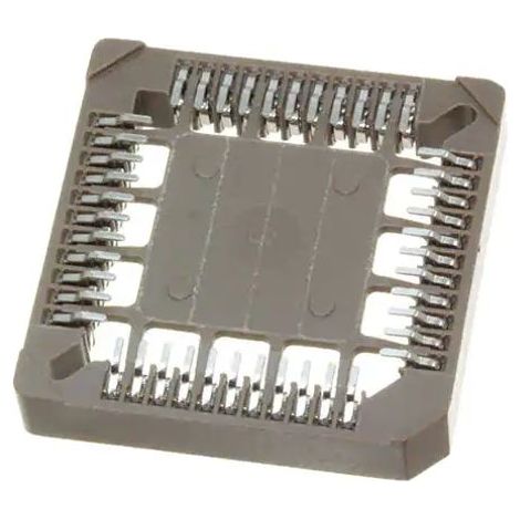 Support PLCC RS PRO 1.27mm, 44 contacts Femelle CMS