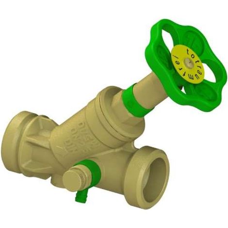 Schlösser KFR Ventil DN 25 1 1/4" AG nichtsteigende Spindel mit Entleerung DVGW (1/2)