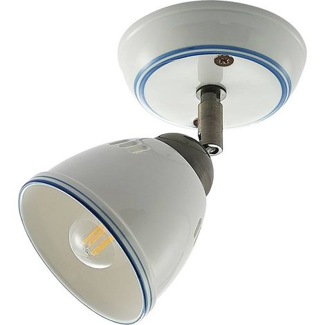 Lindby 'Eneas' in Bianco da Ceramica