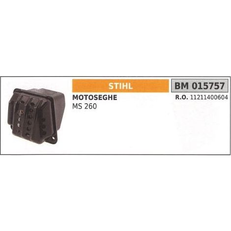 Silenciador para motosierra STIHL MS 260 015757