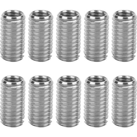 10 Pièces Raccords Filetés Mâle Femelle Réducteurs Acier Inox Outil Réparation Quincaillerie Industrielle (1/5)