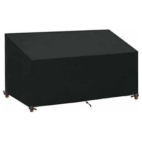 Telo di copertura impermeabile in tessuto Oxford per panchina da giardino a 3/4 posti, resistente ai raggi UV, per poltrone (185 x 69 x 65/96 cm) (1/4)