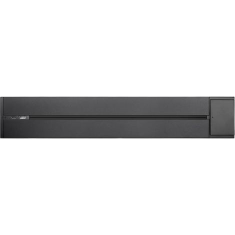 Carril base con interruptor 32A, cargador USB A+C, led, 50cm, negro