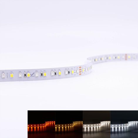 Strip Full Spectrum 24V LED Streifen 5M 18W/m 120LED/m 12mm - Lichtfarbe: CCT 2300-6000K - Schutzart: IP20 (1/5)