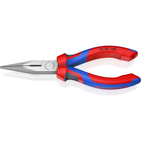 [NEUWERTIG] B-Ware Knipex Flachrundzange Radiozange Zange Schneide Comfort Griffe Schwarz 160 Mm