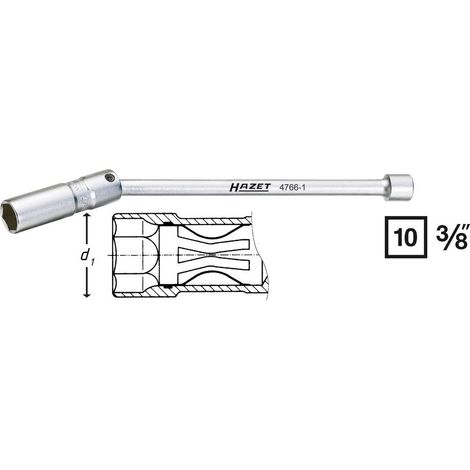 Hazet 4766-1 Chiave per candele di accensione 4766-1 (1/5)