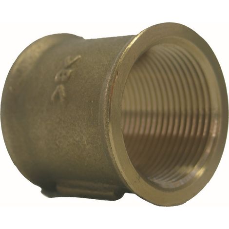 5 x IDRAULICA - MANICOTTO FF 270 OTTONE GIALLO D  1 (1/2)