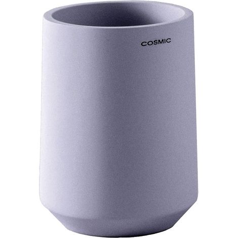 COSMIC Toothbrush Holder, Big & Durable, Polyresin , Lavander, Saona Collection