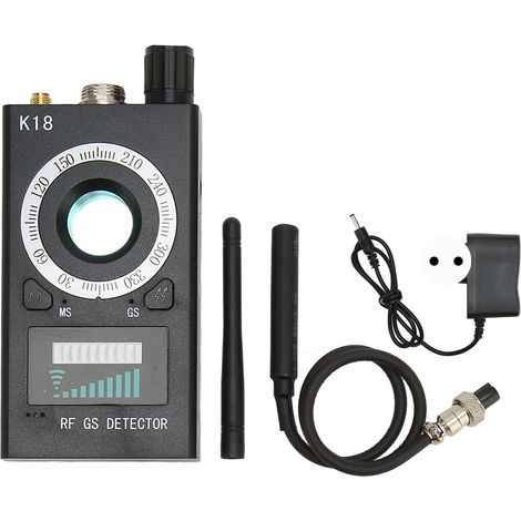 Détecteur de caméras cachées 3 en 1 RF, multifonction haute sensibilité pour hôtel conférence salle de bain, prise UE 100-240V (1/5)