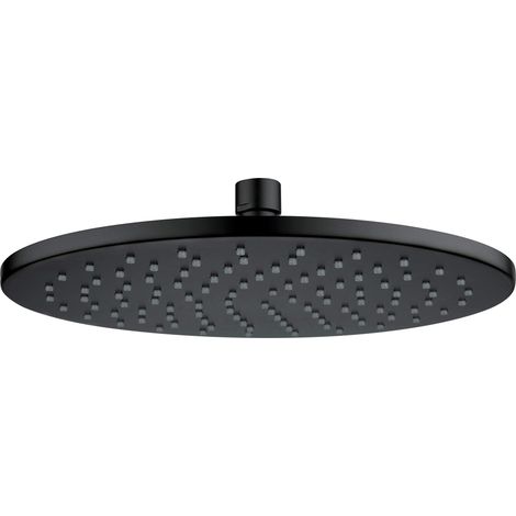 Deante Runde Duschkopf Schwarz Matt 250 mm