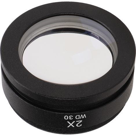 48-mm-Gewinde-Zusatzobjektiv für 2-fach vergrößerndes trinokulares Stereomikroskop (1/5)