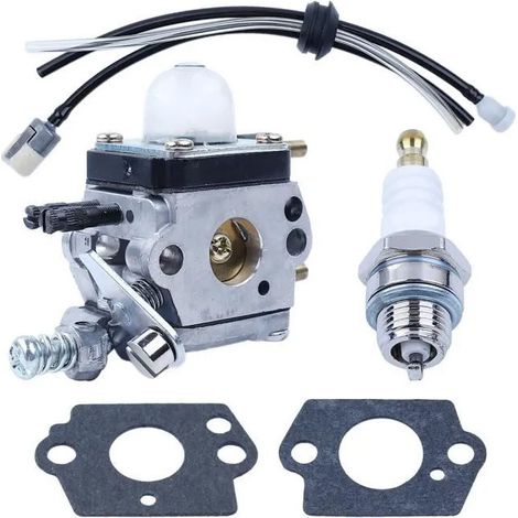Kit carburateur bougie filtre carburant compatible Mantis Tiller 7222 Echo Zama C1U-K54A (1/4)