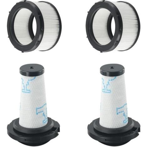 Filter für Rowenta X-FORCE FLEX 9.60 und X-NANO ESSENTIAL RH20xx, 2 Vorfilter + 2 Motorfilter für Rowenta X-FORCE FLEX 9.60, Ersatz für ZR009010, ZR009012 (1/5)