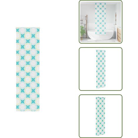 Store enrouleur de douche 60x240 cm largeur du tissu 56 cm - Store Enrouleur De Douche - Stores Enrouleurs De Douche - Store De Douche - Rideau De Douche Enroulable (1/5)